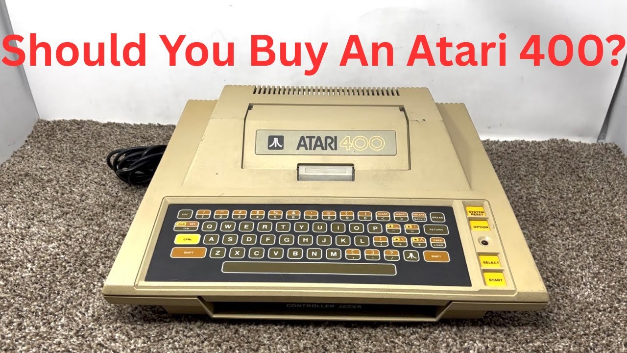 Обзор компьютера Atari 400