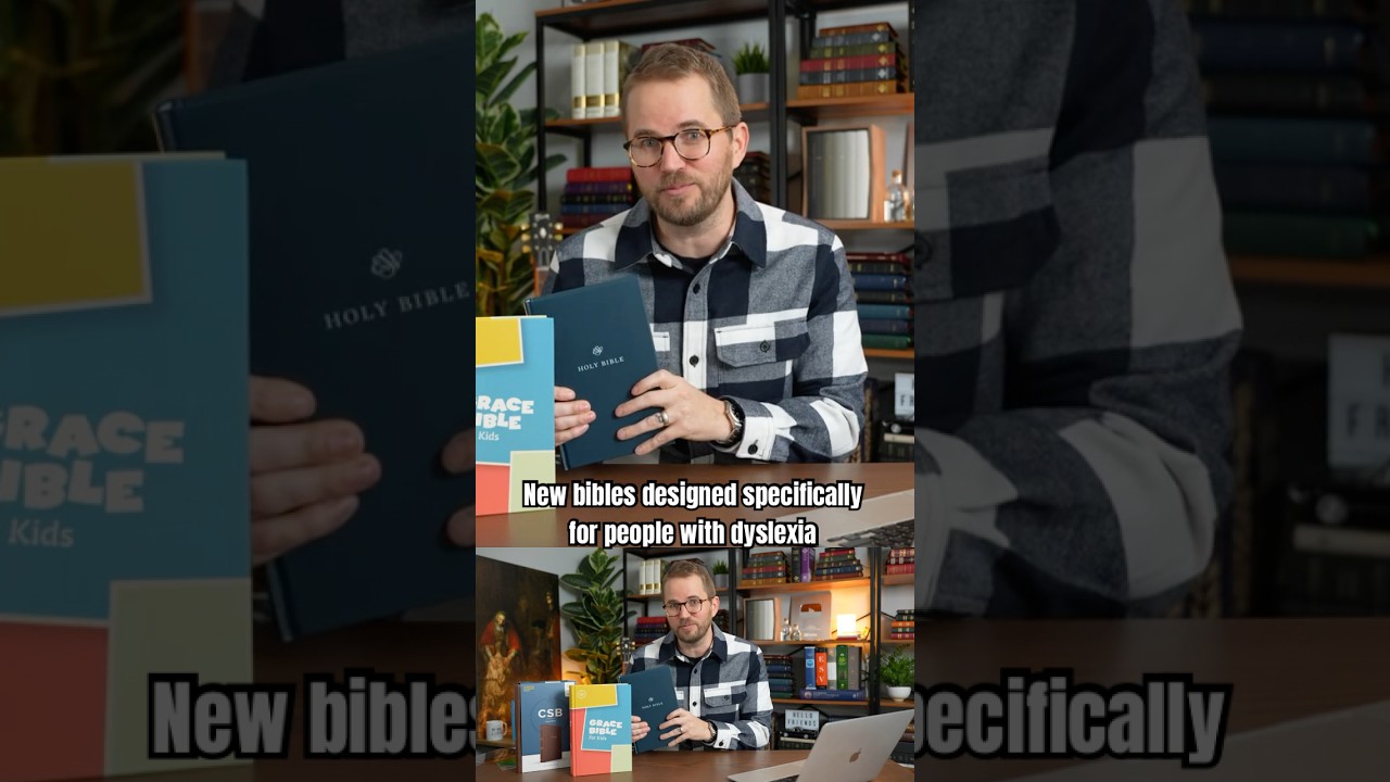 Dyslexia Bibles Now Available 📖