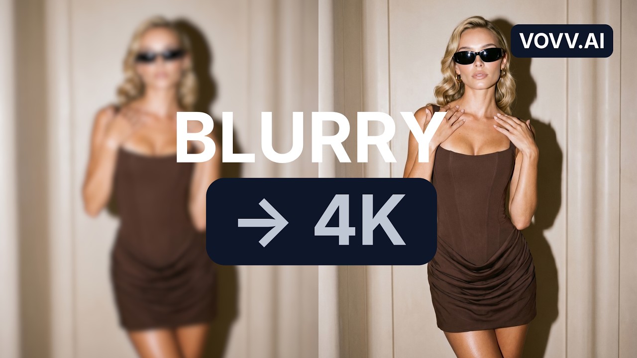 Upscale Any Product Photo to 4K With AI (No Blur, No Reshoot)