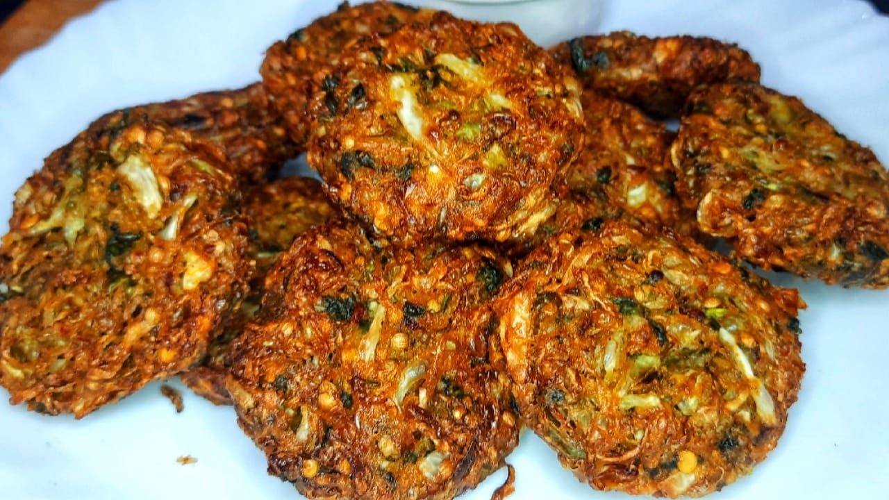 पत्ता गोभी के टेस्टी वेज कबाब | Vegetable Kabab | Cabbage Cutlet | Snacks