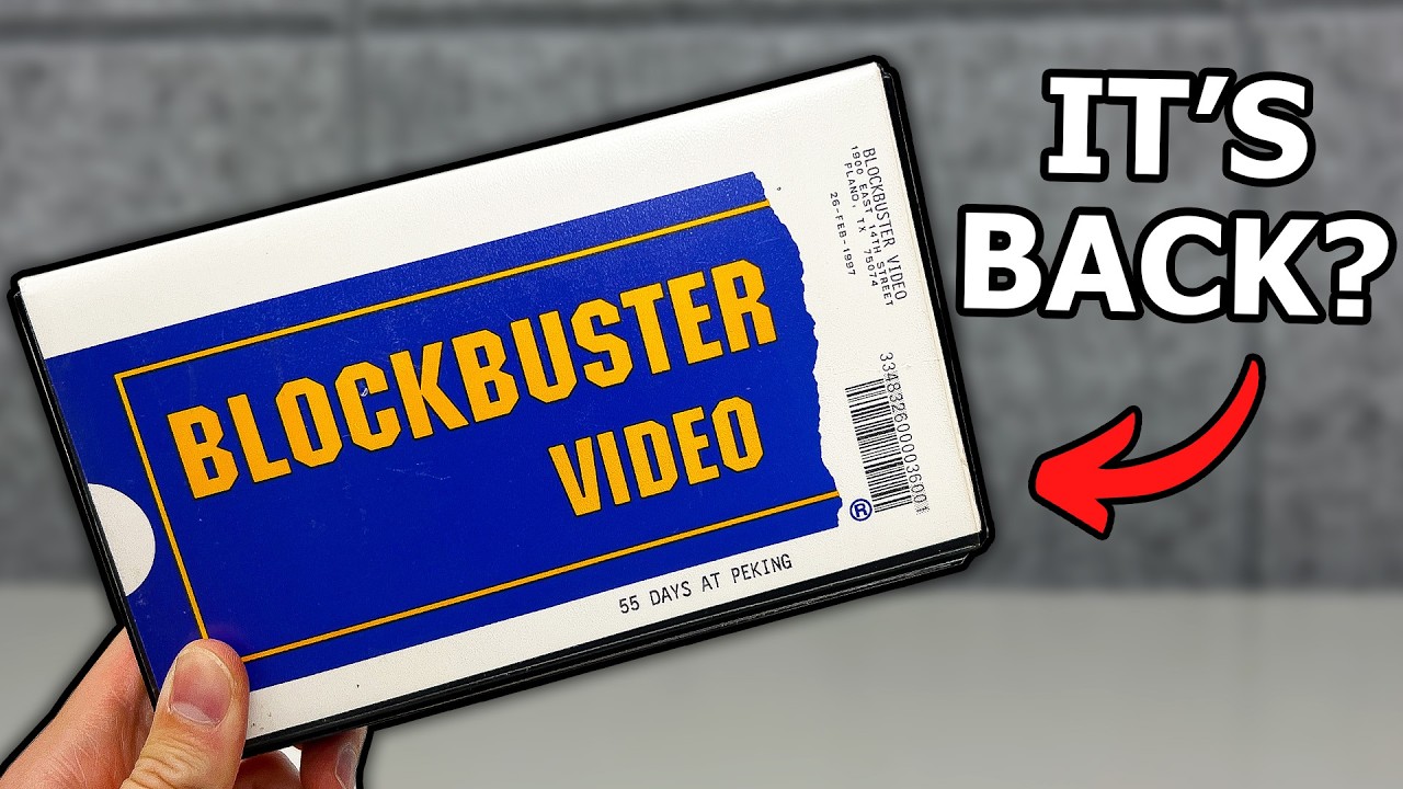 Redbox is GONE… so I bought BLOCKBUSTER DVDs instead 🤨