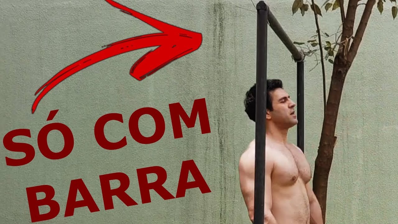 TREINO DE COSTAS SÓ NA BARRA FIXA (AVANÇADO E PEGA TUDO)