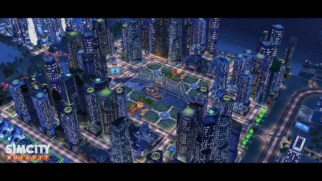 Building a beautiful capital city 🏙️🌆 (part 1) (Sim city gameplay)