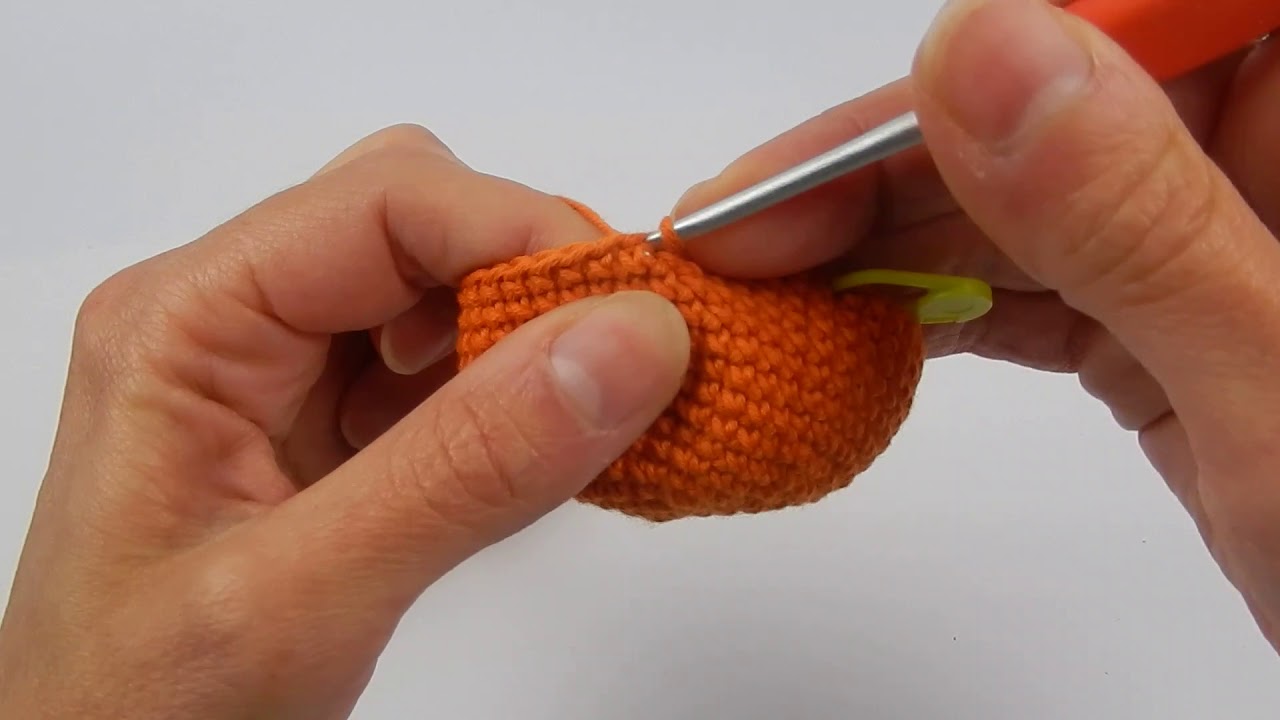 Punto X a crochet, Puntada en X ganchillo, punto para amigurumi.
