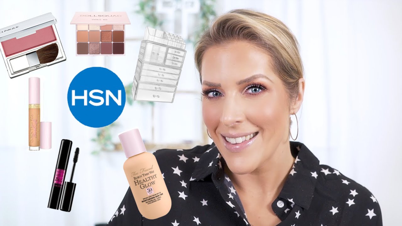 GRWM WITH HSN BEAUTY GOODIES!