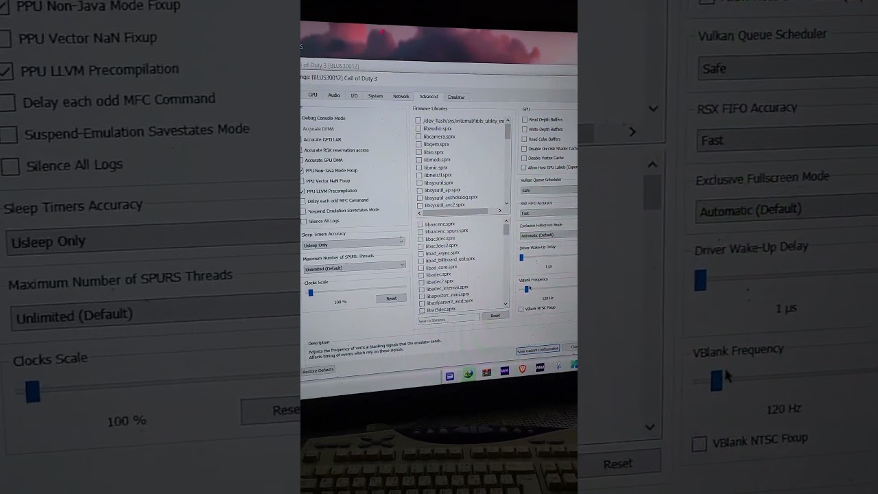 Call of duty 3 rpcs3 60fps fix