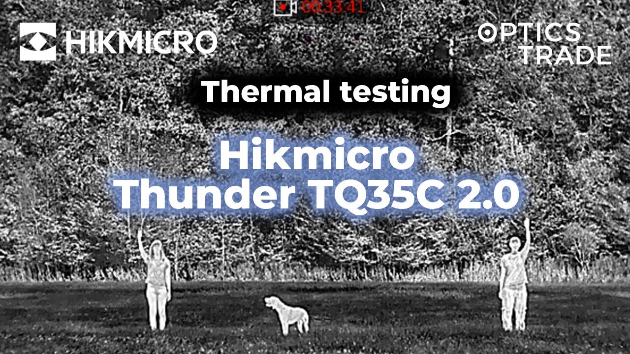 Hikmicro Thunder TQ35C 2.0 Thermal Clip On Testing | Optics Trade In the Field