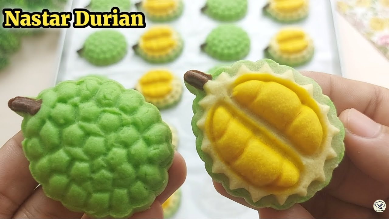 Kue Nastar Karakter Buah Durian Bentuknya Cantik Dan Menarik Rasanya Enak Lembut Lumer Dimulut