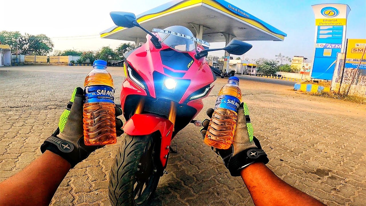R15 v4 City mileage test ivvalavu tharuma ? R15 v4 mileage test tamil