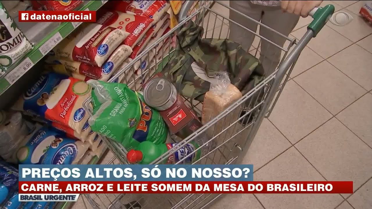 TUDO CARO NOS SUPERMERCADOS