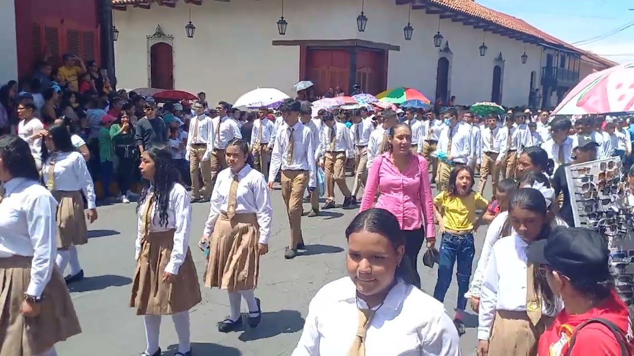 Desfile Patrio 14 de septiembre 2023, León Nicaragua 2da parte🫴🏻🇳🇮💙🤍
