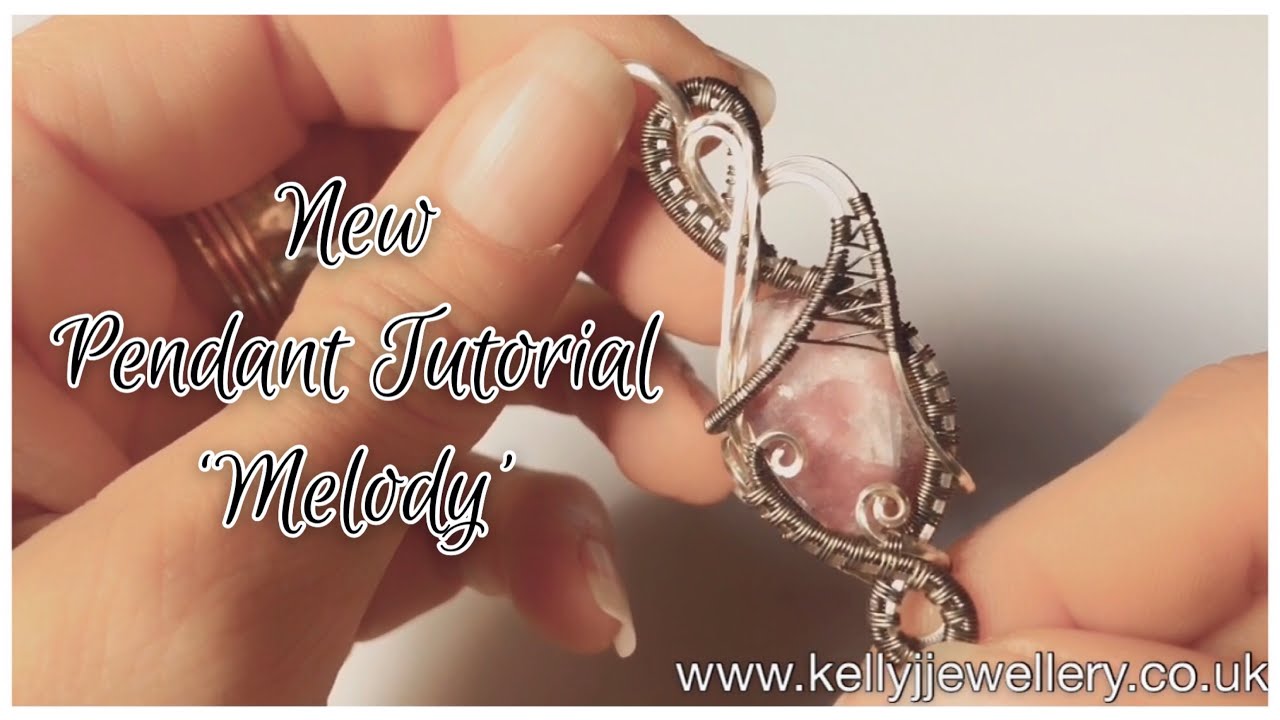 Wire Wrap ‘Melody’ Pendant Tutorial.