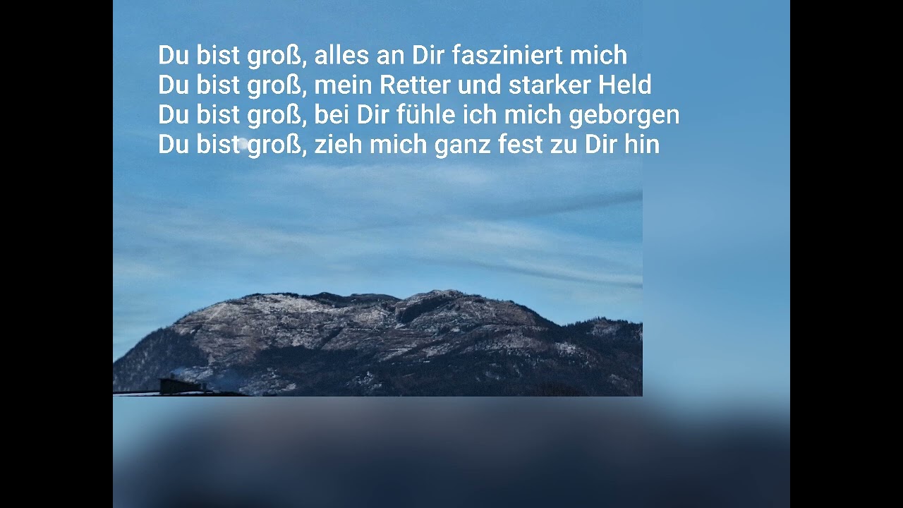 Du bist gut - Maniauswien 