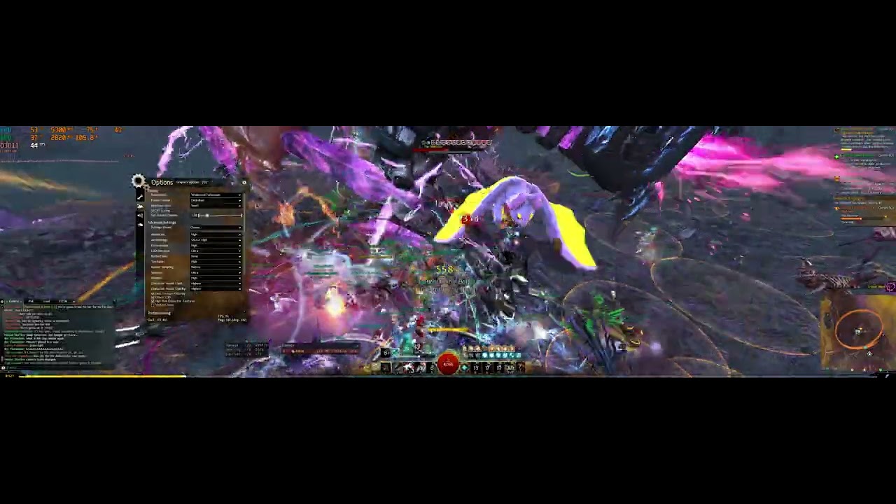 Guild Wars 2 - Ryzen 9800x3D - The Shatterer - 3840x1080/32:9