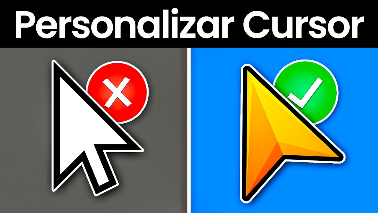 Cómo Personalizar el Cursor de tu Mouse con cualquier cosa | Windows 11 y 10