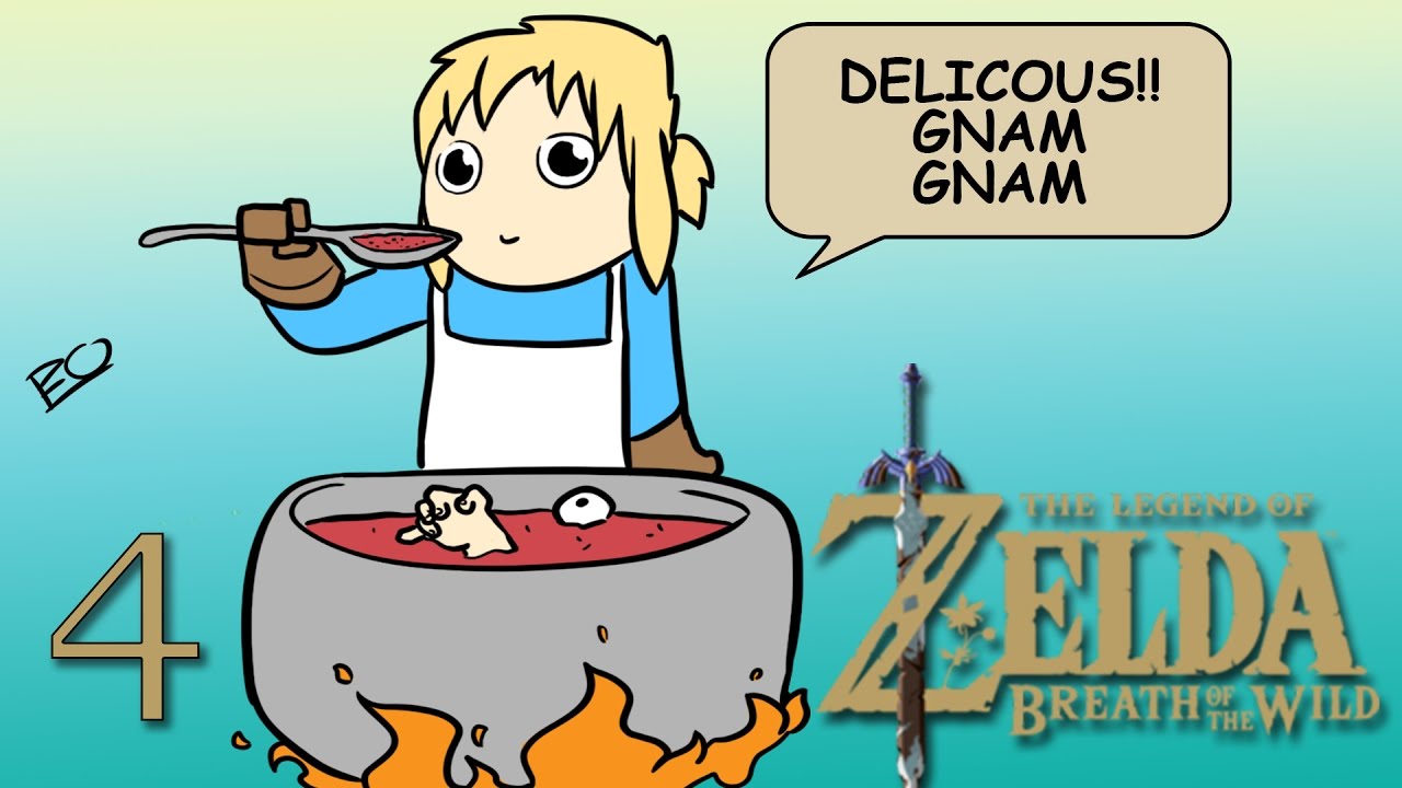 Zelda - Breath of the wild - come CUCINARE ricette per veri uomini
