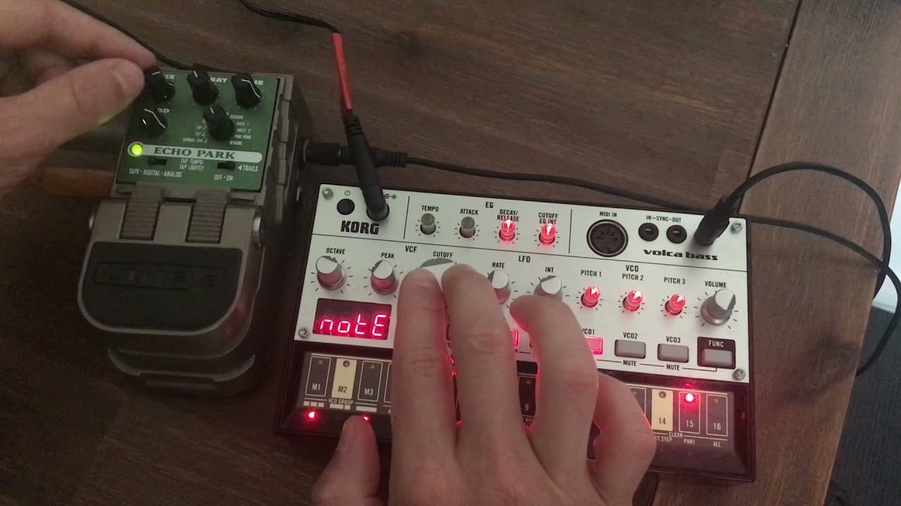 Demo Line6 EchoPark on synth
