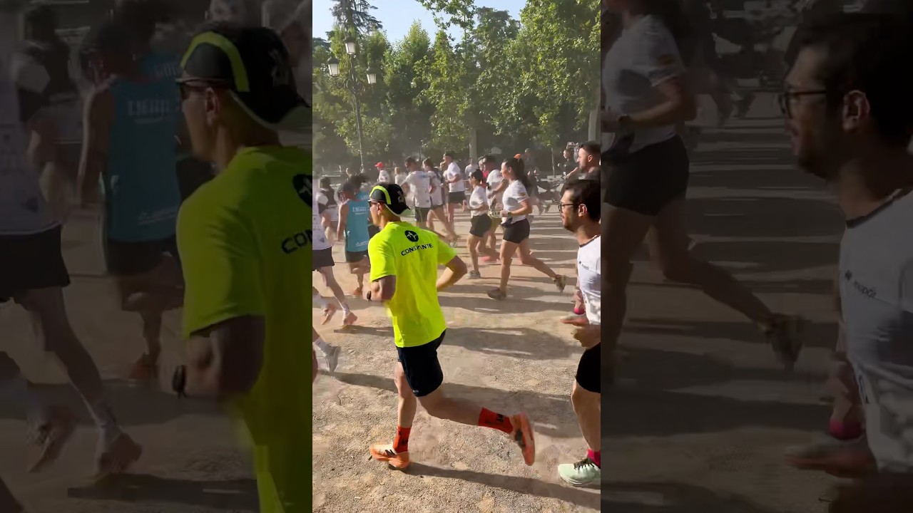 👮&zwj;♂️R091 Polic&iacute;a Nacional 2025 🎖️PR en 5k🏃🏻&zwj;♂️ #runner #opositores #run #running  #opositorcnp