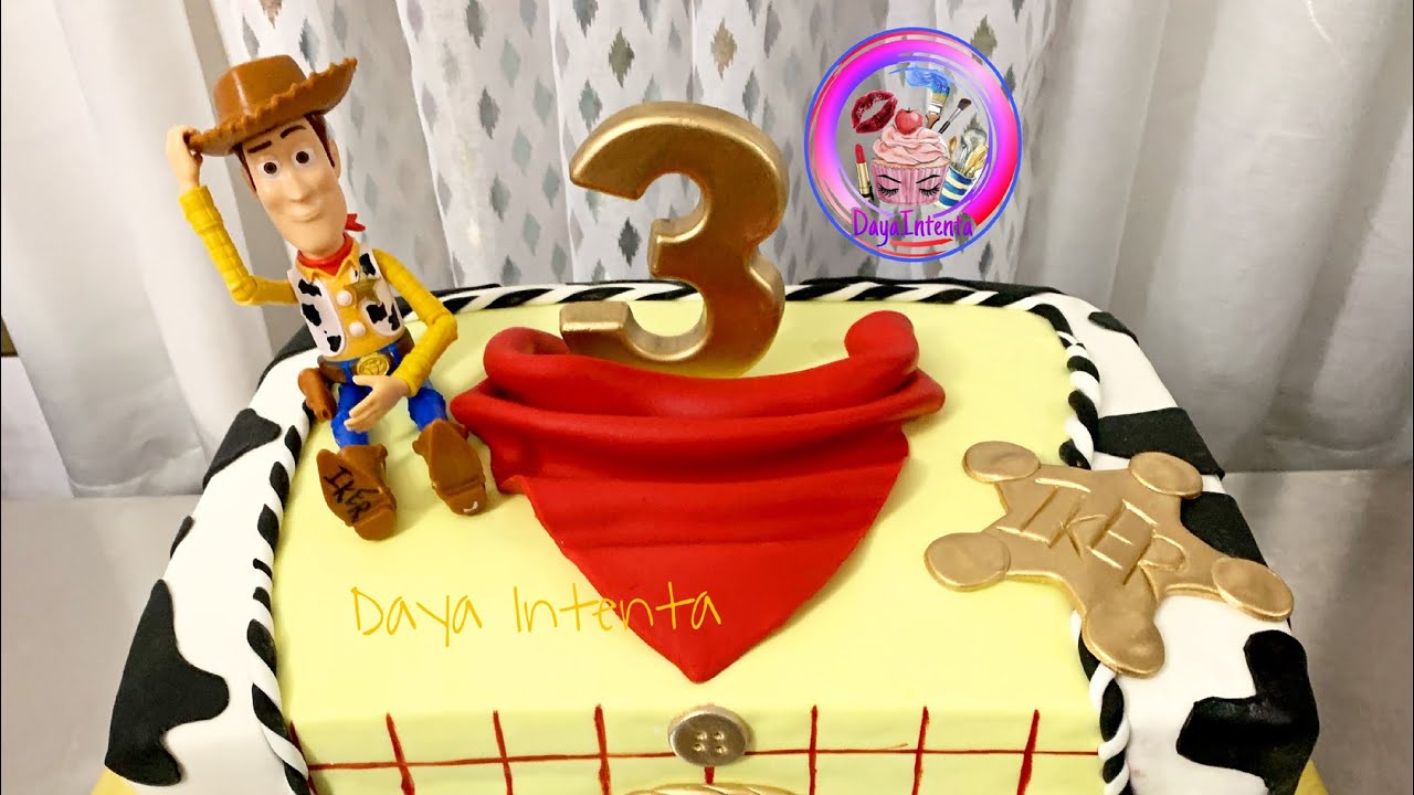 Decoración de Pastel Woody de Toy Story | Daya Intenta