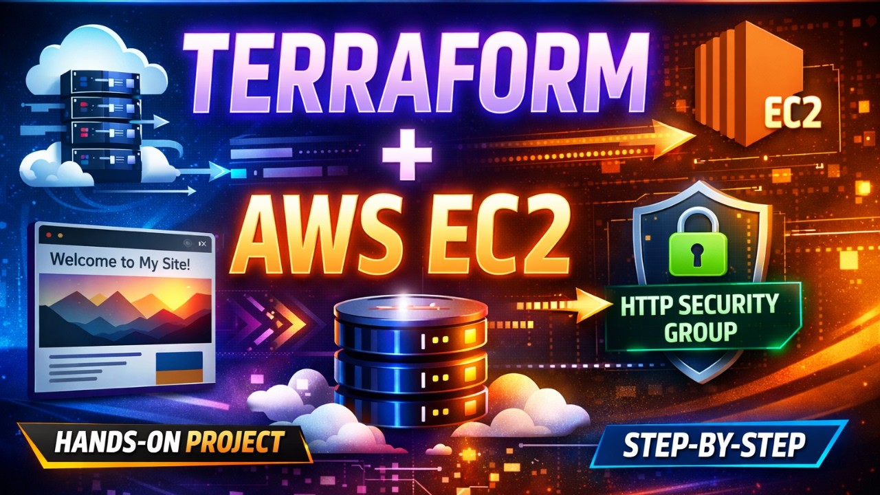 Infrastructure as Code (IaC) Project|Terraform AWS EC2+HTTP Security Group+Static Website Deployment