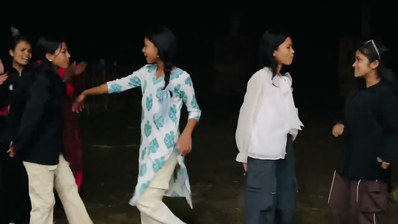Dancing stars of my village shining during tihar festival #trending #viralvideo