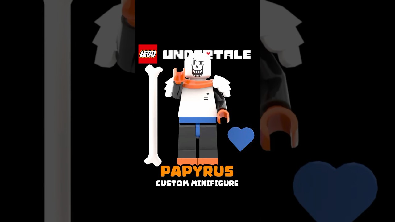 #undertale #deltarune #papyrus #customlegominifigures
