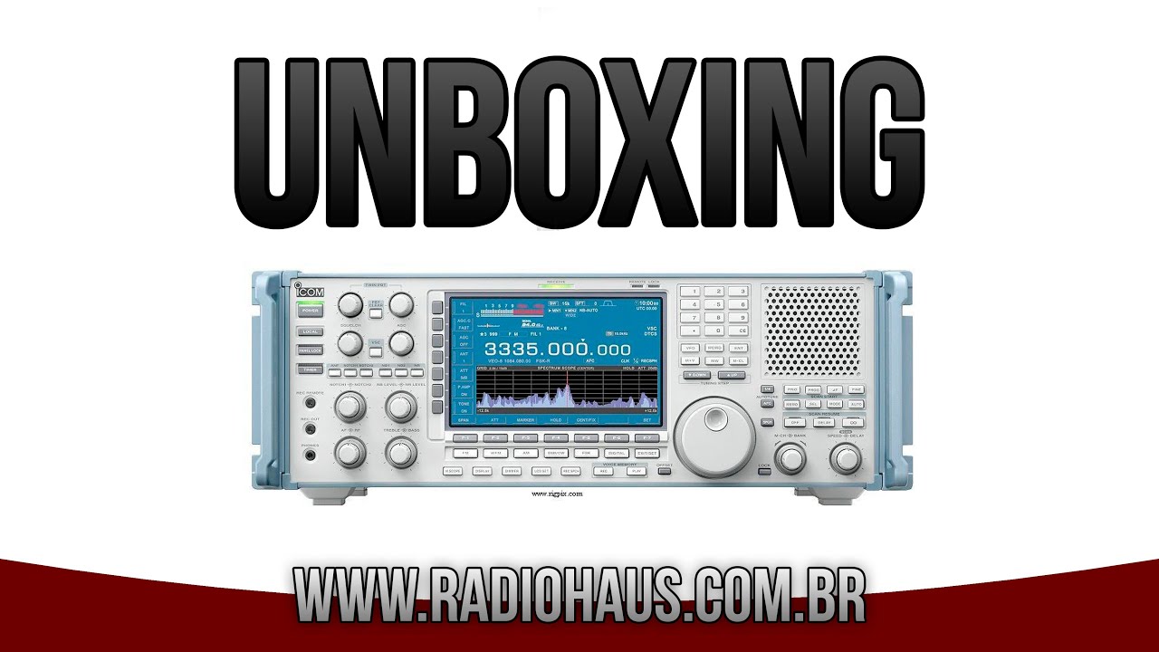 Unboxing Icom IC-R9500
