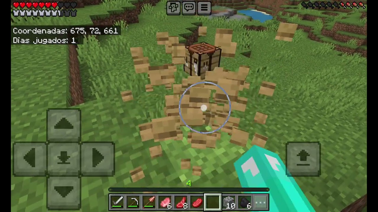 Parte uno de gameplay de minecraft con mi primo