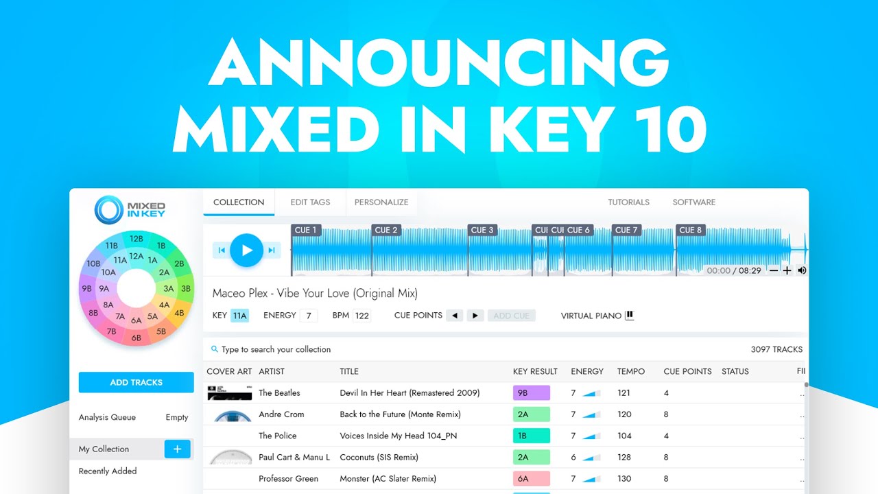 Introducing: Mixed In Key 10 - Software for the world's best DJs and Producers
