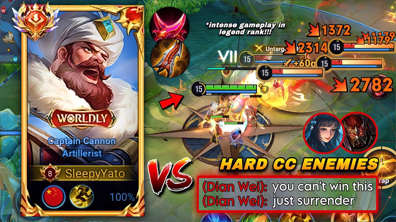 INTENSE MATCH! HUANG ZHONG AGAINST HARD CC ENEMIES IN 150 ⭐️ RANK GAME! | HUANG ZHONG BUILD & ARCANA