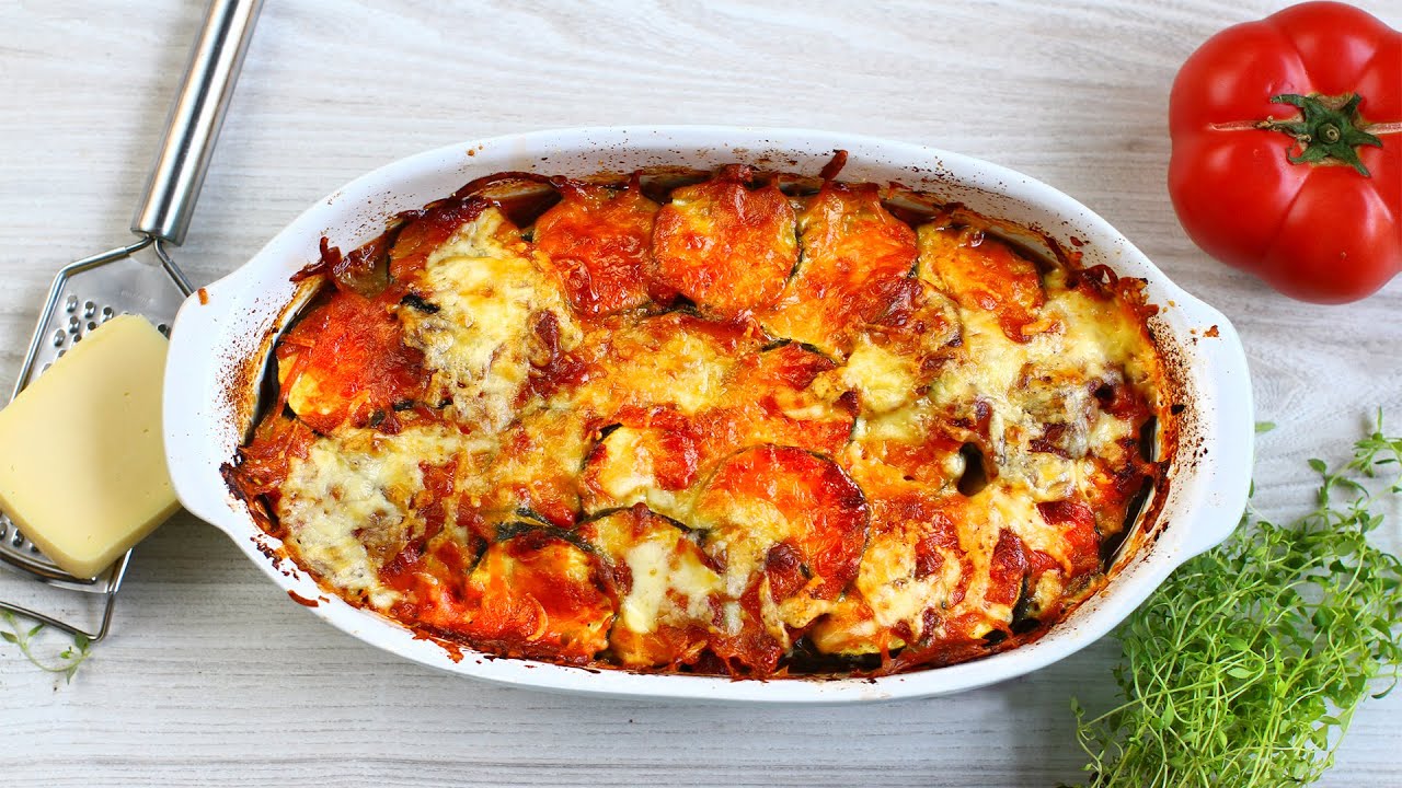 Dovlecei gratinați, rețetă de vară, fără carne, lejeră și delicioasă! | Laura Laurentiu