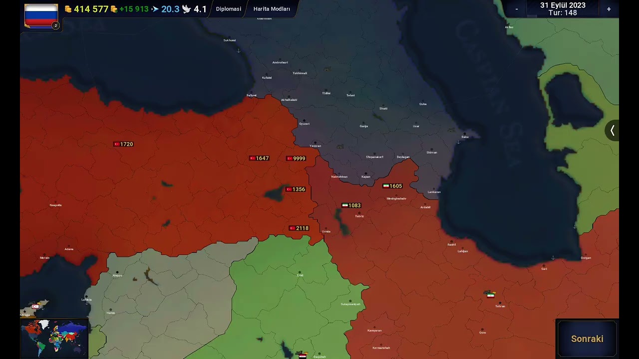 3 bölümde Sovyetler Birliğini kurmak-Age of history 2