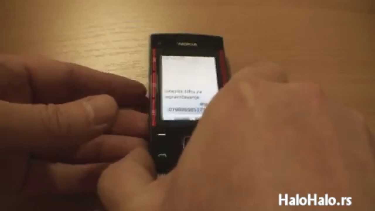 Nokia  X3-00 dekodiranje pomoću koda