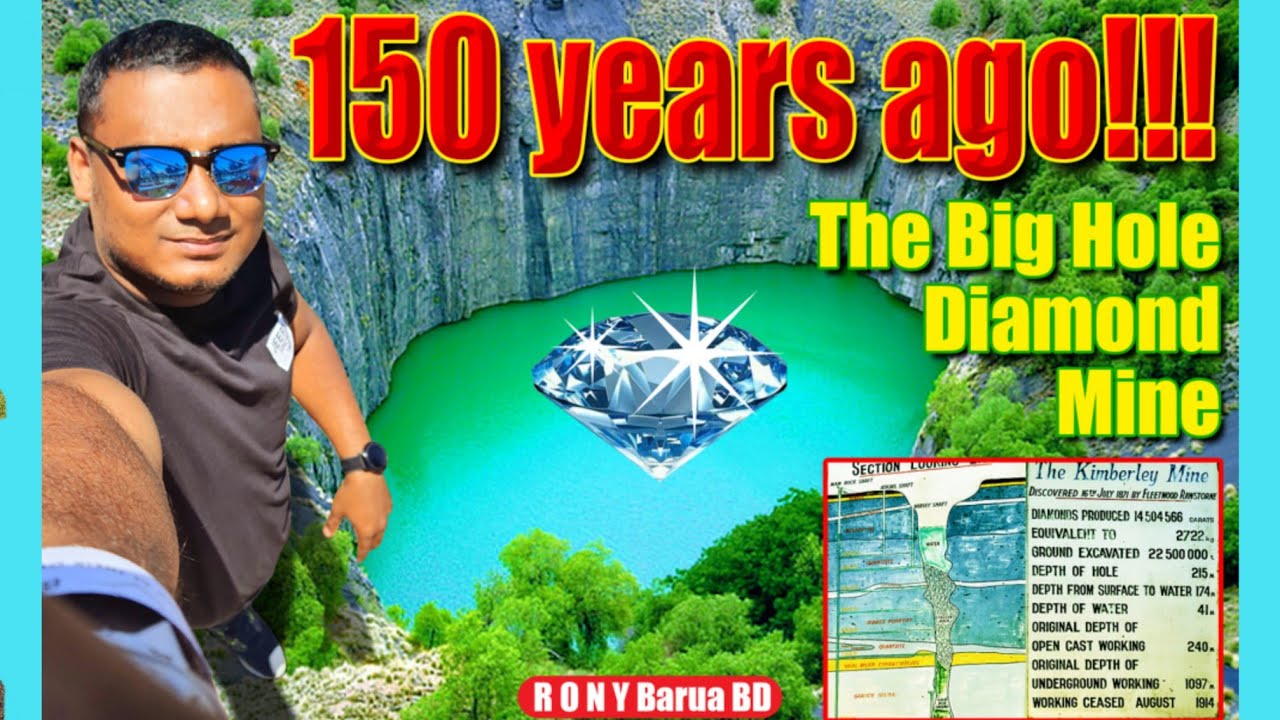 The big hole mine and Museum, Kimberley, Northern cape, South Africa. 01.01.2022
