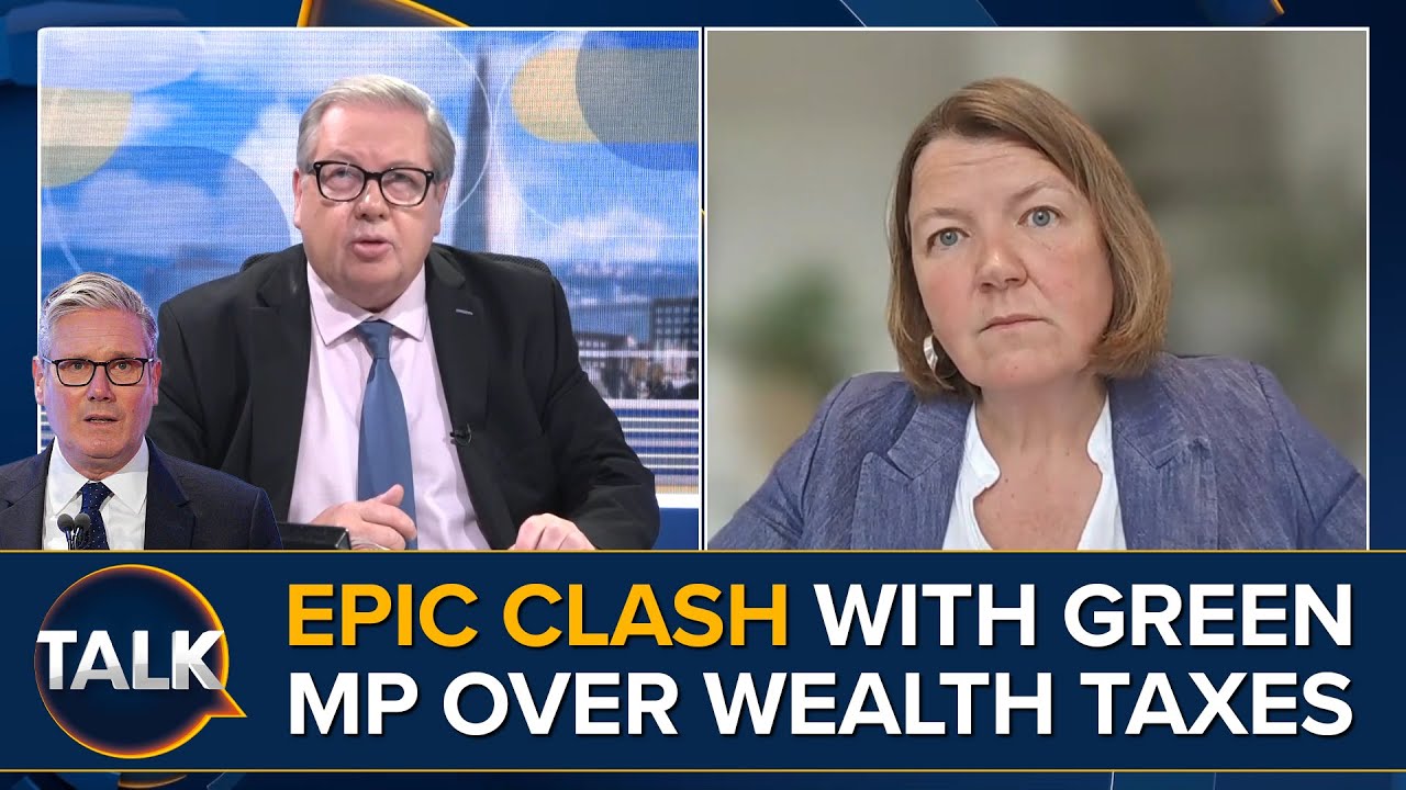 Mike Graham's EPIC CLASH With Green MP Over Welfare And Wealth Taxes