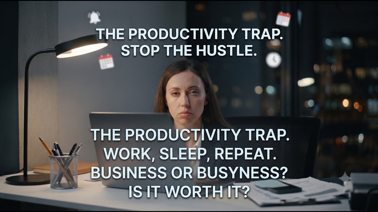 The Productivity Trap: Why Being Busy Is Ruining Your Life