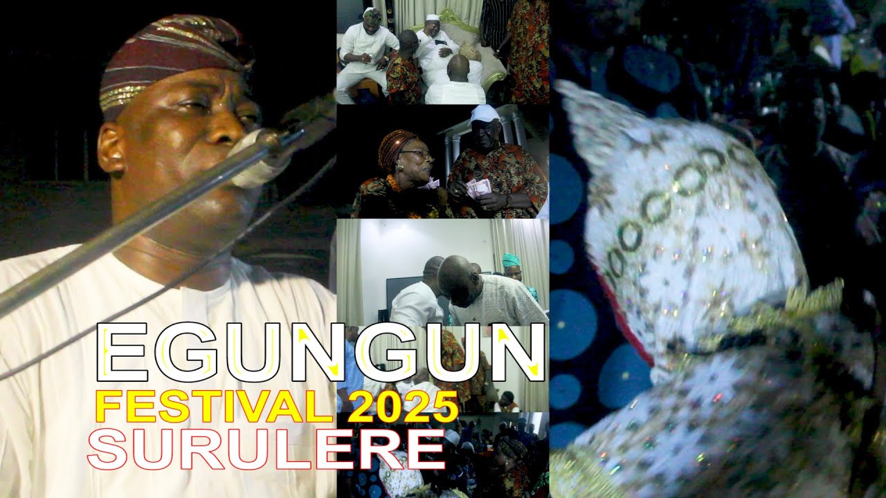 EGUNGUN FESTIVAL 2025 SURULERE || ALH. ABIDEEN YUSUF OLATUNJI (BABA LEGBA)