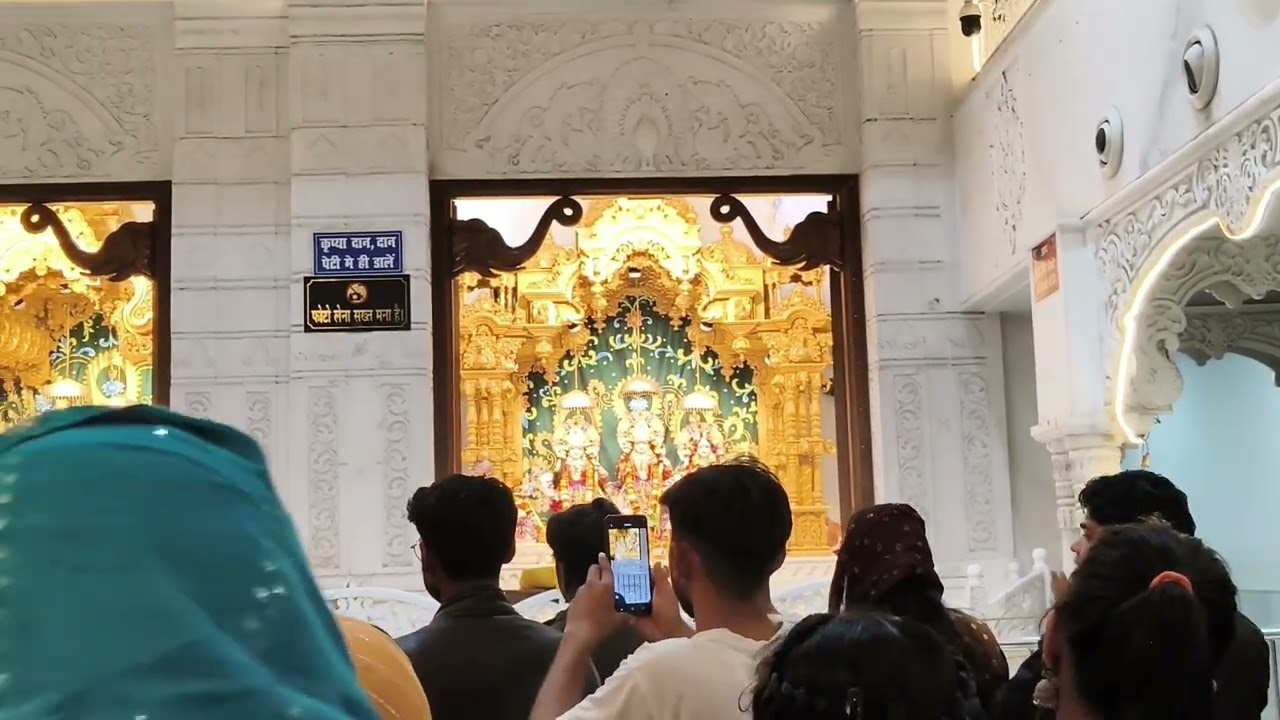 Patna iskcon mandir , evening Aarti , evening Darshan ISKCON Mandir 🙏❤️
