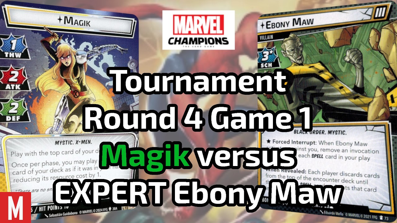 Магик против ЭКСПЕРТА Эбони Мау #marvelchampions