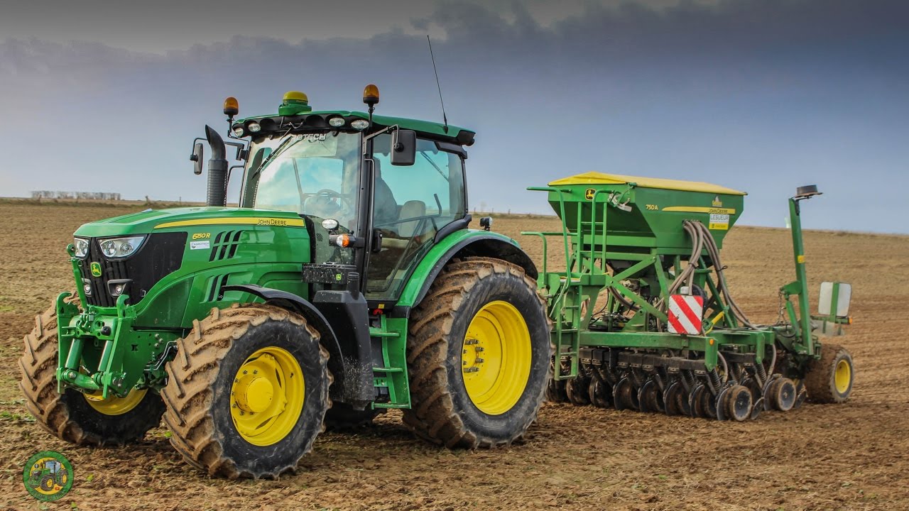 | SEMOIR DIRECT John Deere 750 A | Gros chantier en Normandie 🚜