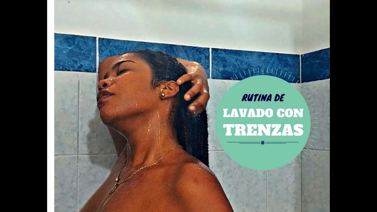 Mi rutina de lavado con trenzas ❤