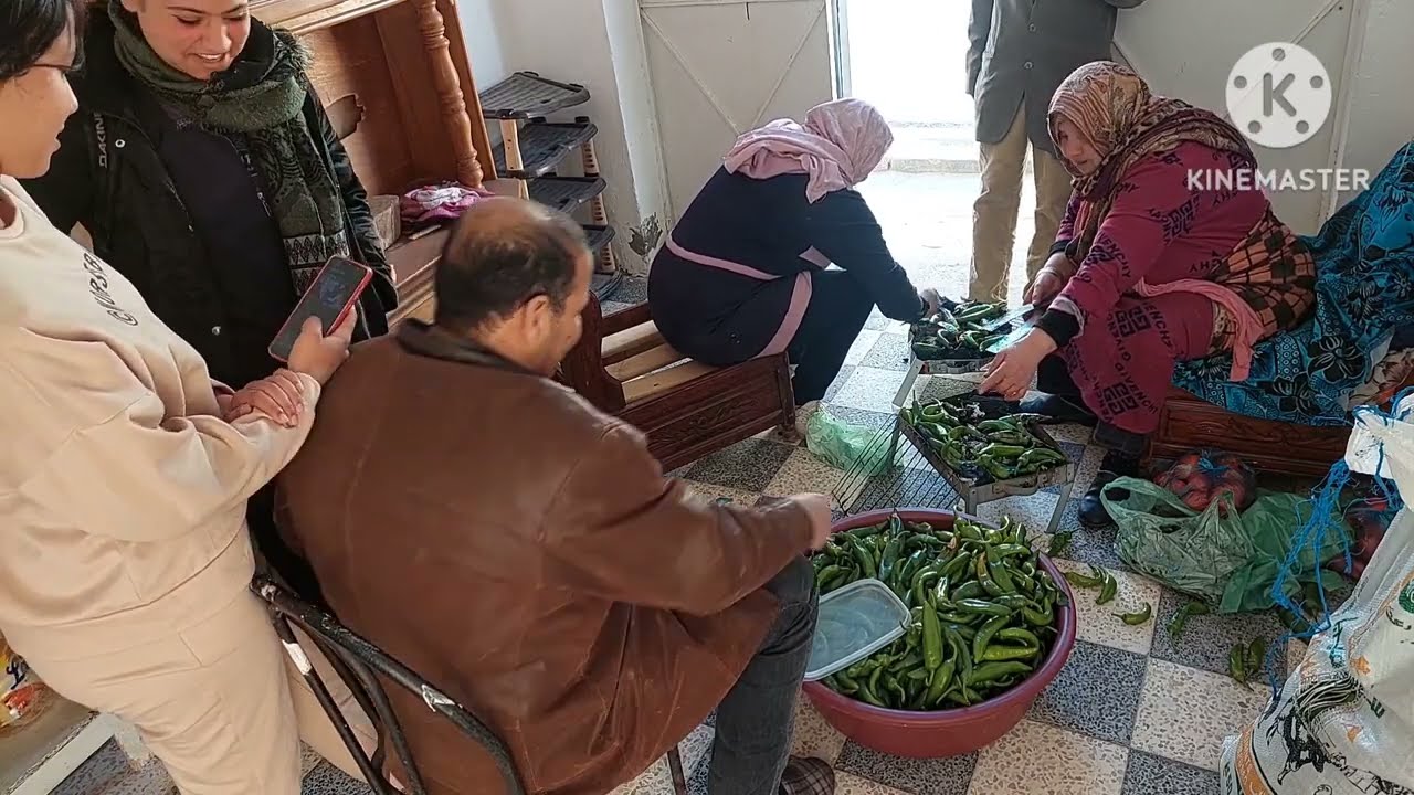 شرينا العجل/بدينا في  تحضير عشاء العرس/ عملنا أصعب حاجة