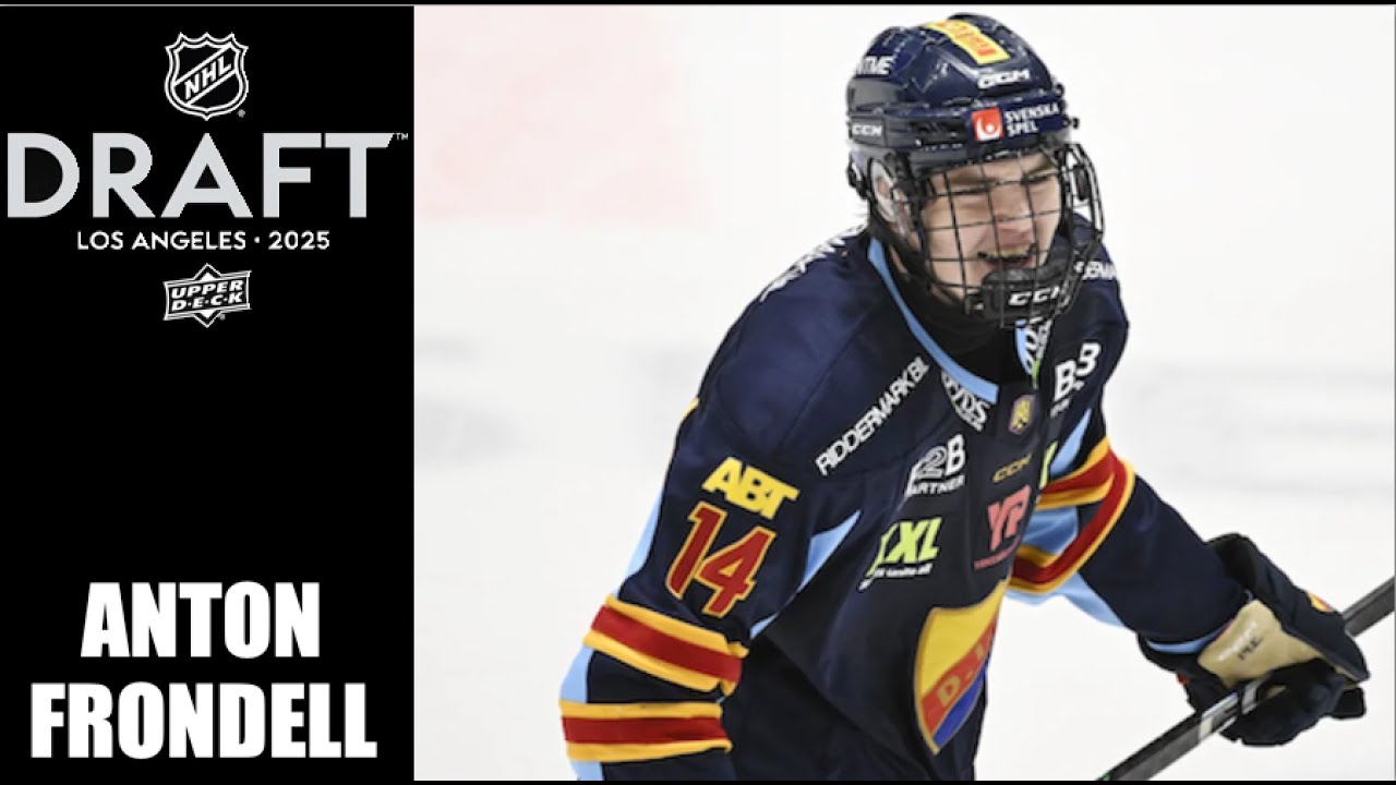 2025 NHL Draft : Anton Frondell - 24-25 Highlights