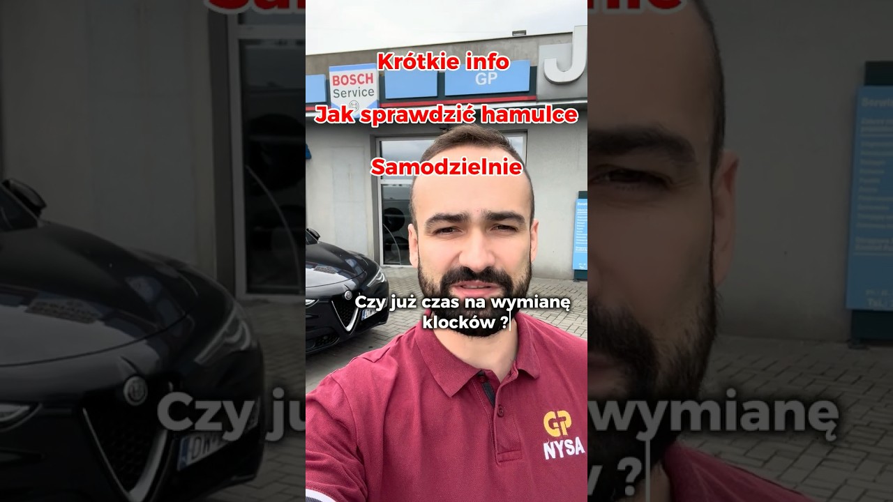 W jaki spos&oacute;b rozpoznać, że Twoje hamulce nadają się do wymiany? Powiem Ci w minutę.