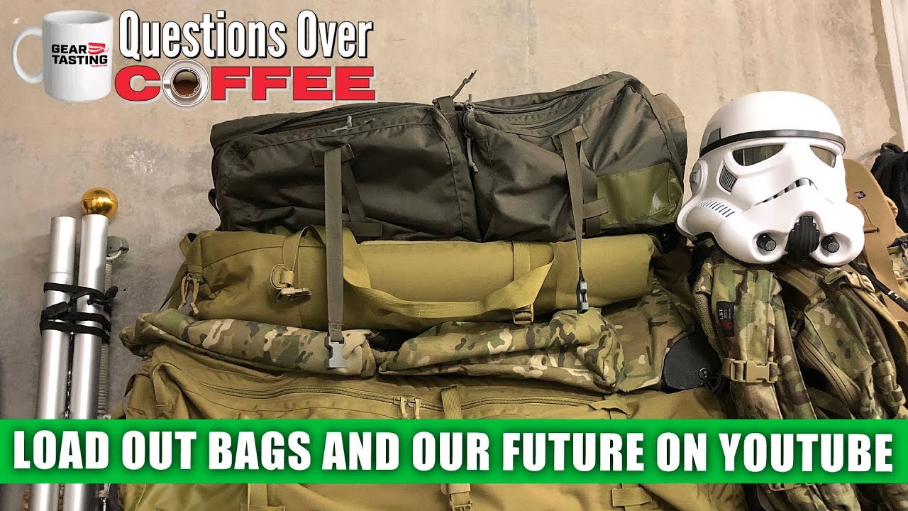 Load Out Bags and Our Future on YouTube - Questions Over Coffee 05