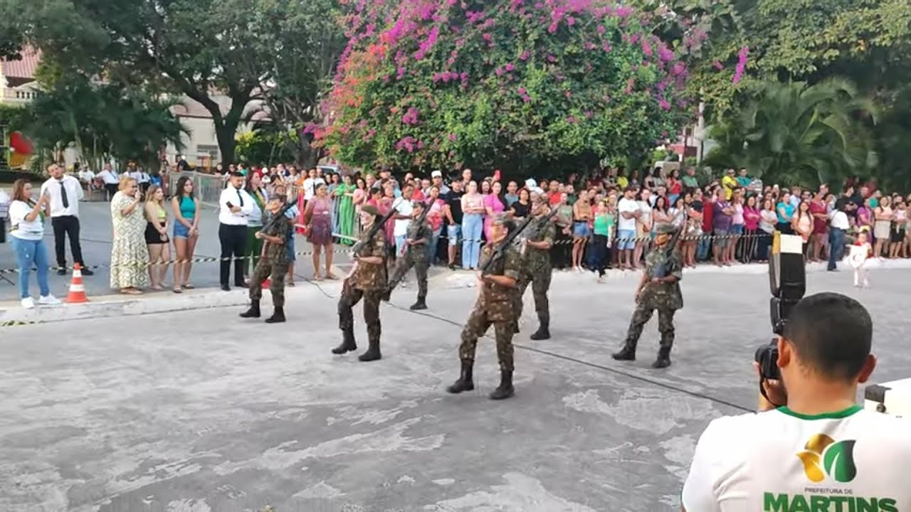 Desfile Civico do dia 7 de Setembro de 2023 em Martins-RN