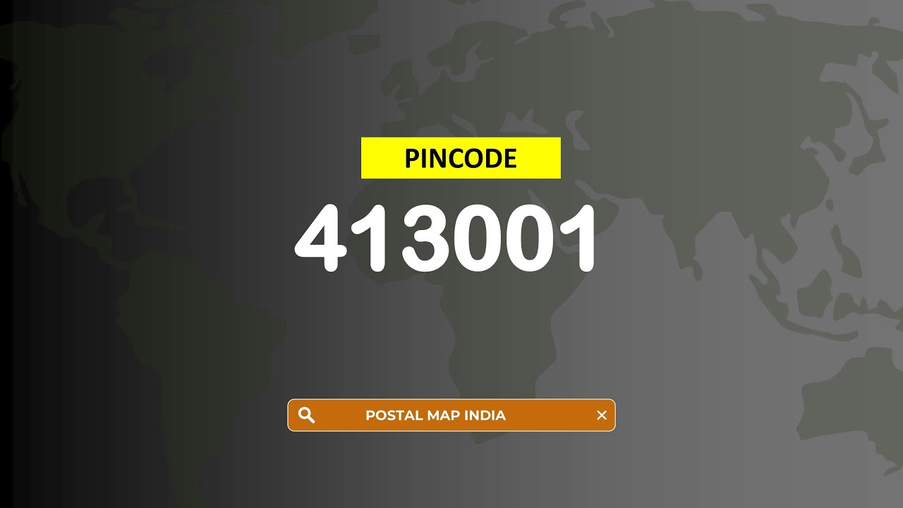 Pincode 413001 - Navi Peth Solapur, Solapur & More