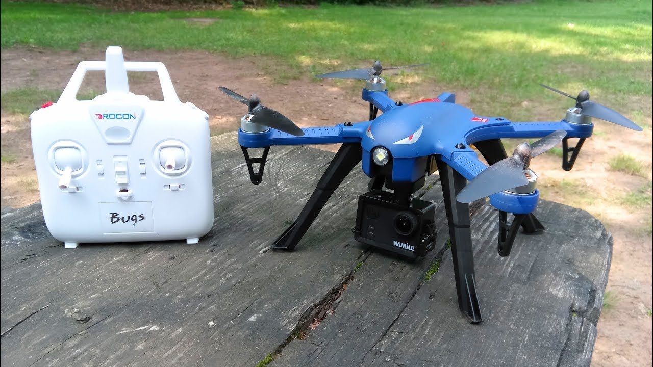 Drocon Bugs 3 - Brushless RC Drohne mit Actioncam Halterung // Testbericht & Testflug