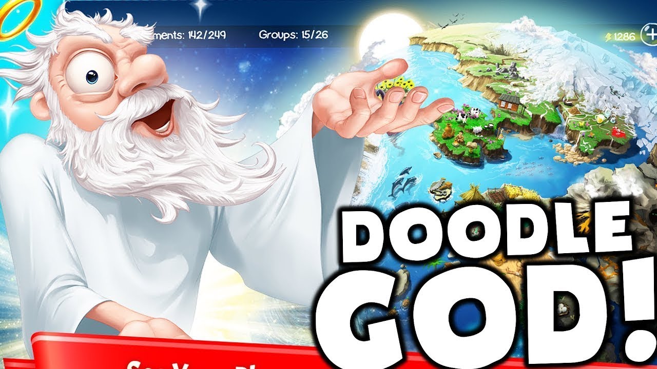 Evolving in Doodle God Universe