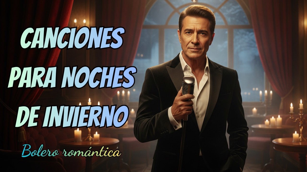 Boleros Románticos en Español 2026 | 3 Canciones de Amor, Nostalgia y Noches de Invierno